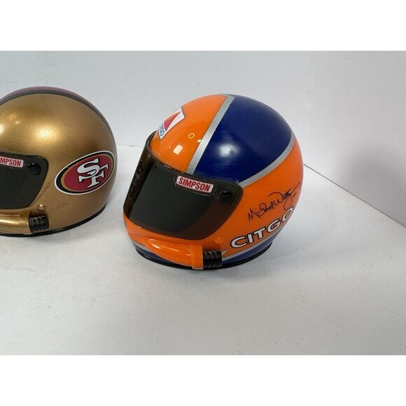 Look 7 Simpson 1/4 scale NASCAR driver mini helmets No Boxes - Picture 5 of 16